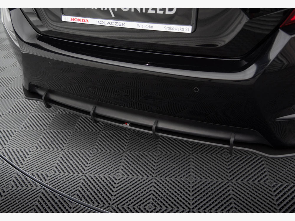 Street PRO Rear Diffuser compatible with Honda Civic Mk10