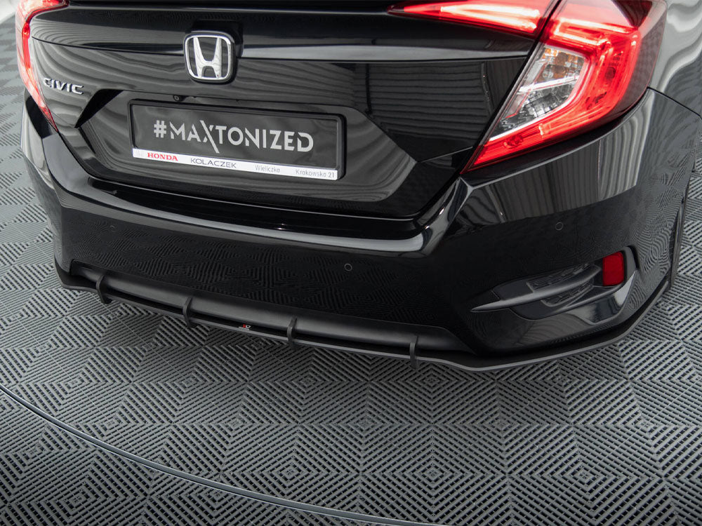 Street PRO Rear Diffuser compatible with Honda Civic Mk10