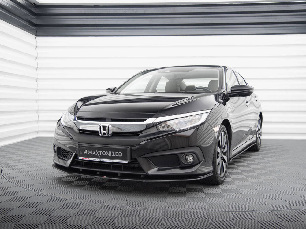 Street PRO Front Splitter compatible with Honda Civic Mk10