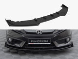 Street PRO Front Splitter + Flaps compatible with Honda Civic Mk10