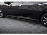 Street PRO Side Skirts Diffusers + Flaps compatible with Honda Civic Mk10