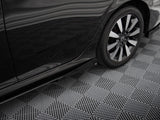 Street PRO Side Skirts Diffusers + Flaps compatible with Honda Civic Mk10