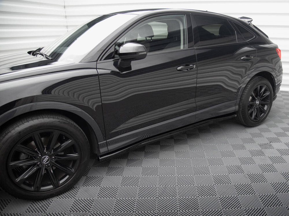 Side Skirts Diffusers compatible with Audi Q3 Sportback F3