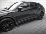 Side Skirts Diffusers compatible with Audi Q3 Sportback F3