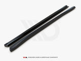 Side Skirts Diffusers compatible with Audi Q3 Sportback F3