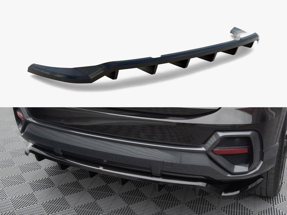 Rear Splitter (Vertical Bars) compatible with Audi Q3 Sportback F3