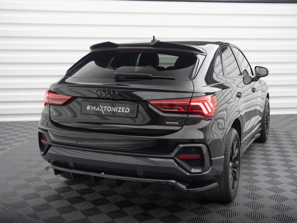 Rear Splitter (Vertical Bars) compatible with Audi Q3 Sportback F3
