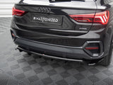 Rear Splitter (Vertical Bars) compatible with Audi Q3 Sportback F3