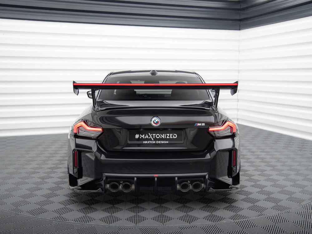 Carbon Fiber Spoiler + LED Light compatible with BMW M2 G87 / M240i / 2 M-Pack / 2 Standard G42