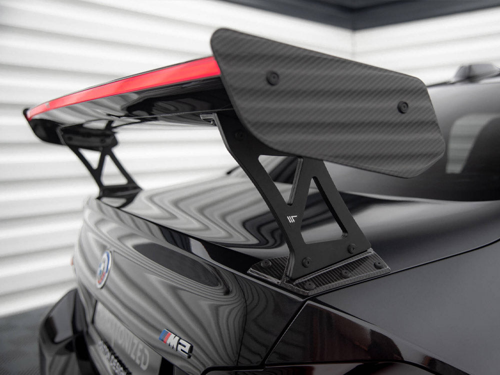 Carbon Fiber Spoiler + LED Light compatible with BMW M2 G87 / M240i / 2 M-Pack / 2 Standard G42