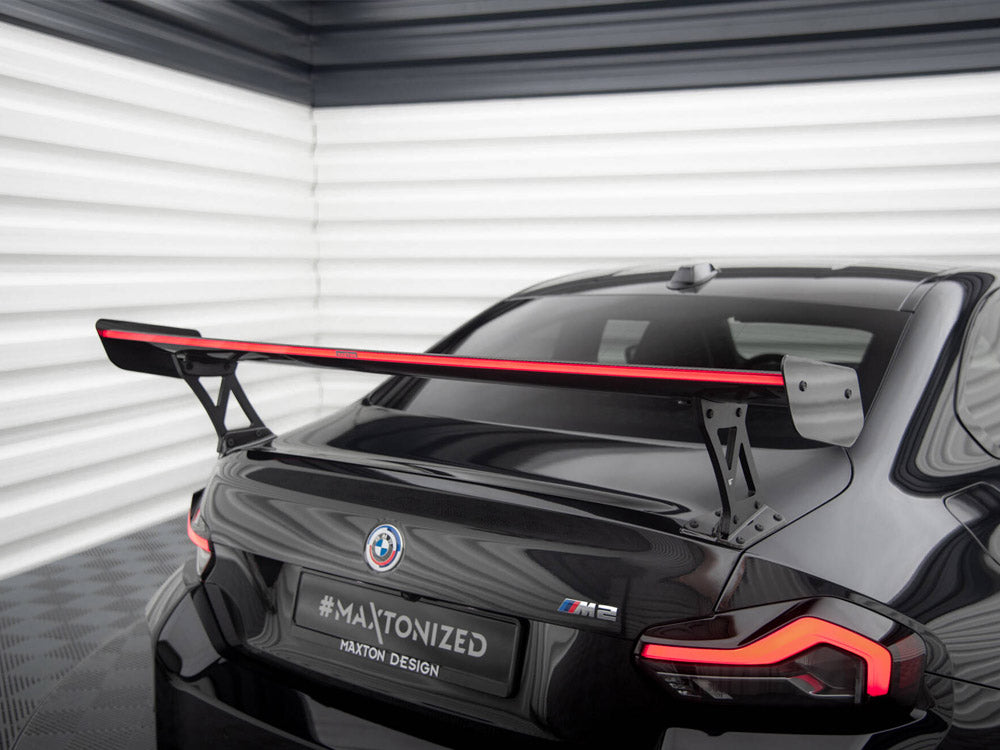Carbon Fiber Spoiler + LED Light compatible with BMW M2 G87 / M240i / 2 M-Pack / 2 Standard G42