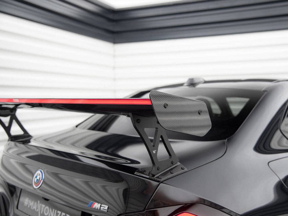 Carbon Fiber Spoiler + LED Light compatible with BMW M2 G87 / M240i / 2 M-Pack / 2 Standard G42