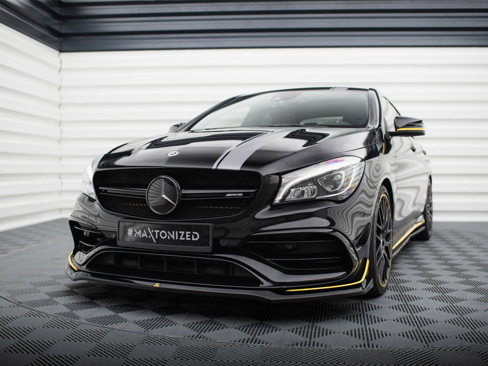 Front Splitter V.3 compatible with Mercedes-AMG CLA 45 Aero C117 Facelift