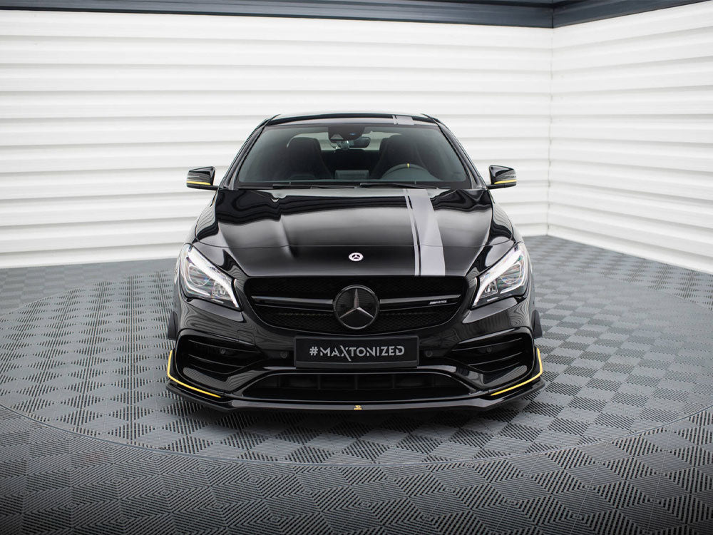 Front Splitter V.3 compatible with Mercedes-AMG CLA 45 Aero C117 Facelift