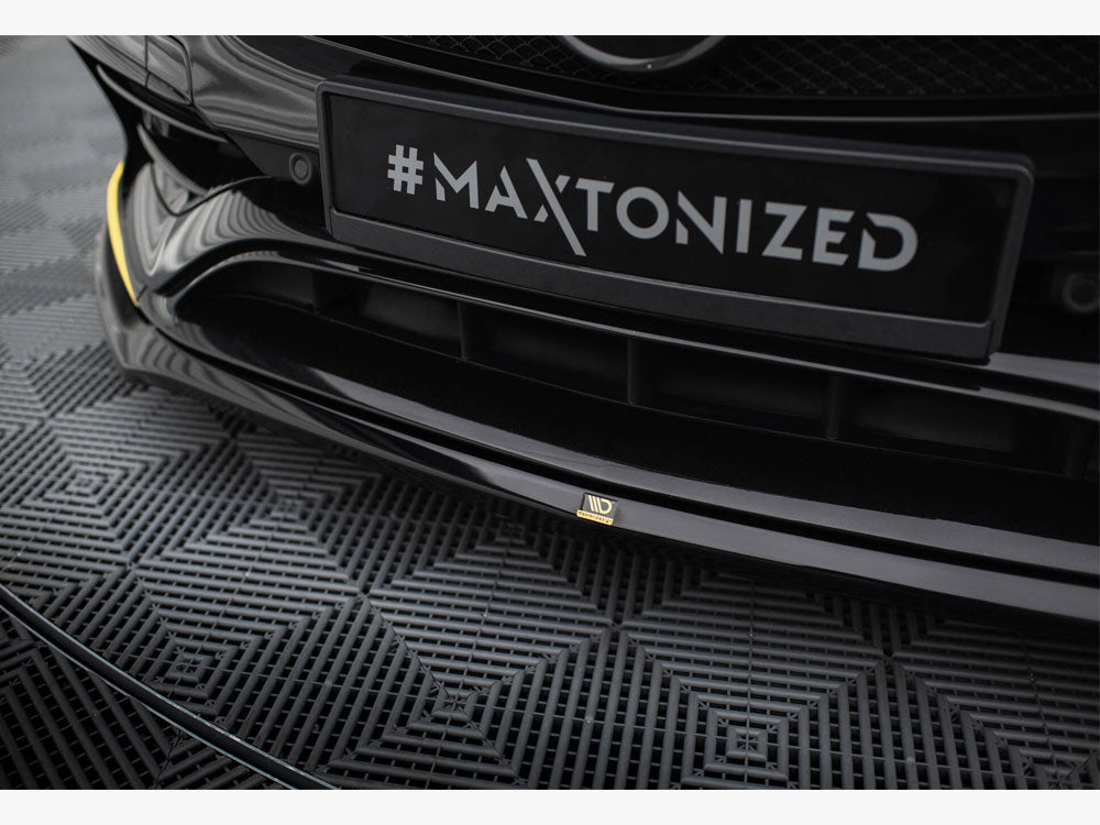 Front Splitter V.3 compatible with Mercedes-AMG CLA 45 Aero C117 Facelift