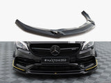Front Splitter V.4 compatible with Mercedes-AMG CLA 45 Aero C117 Facelift