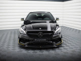 Front Splitter V.4 compatible with Mercedes-AMG CLA 45 Aero C117 Facelift