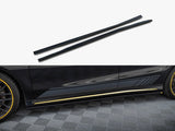 Side Skirts Diffusers compatible with Mercedes-AMG CLA 45 C117 Facelift
