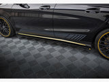 Side Skirts Diffusers compatible with Mercedes-AMG CLA 45 C117 Facelift