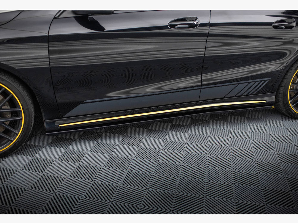 Side Skirts Diffusers compatible with Mercedes-AMG CLA 45 C117 Facelift