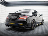 Rear Splitter (Vertical Bars) compatible with Mercedes-AMG CLA 45 C117 Facelift