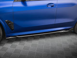 Side Skirts Diffusers V.2 compatible with BMW X5 M-Pack G05 Facelift