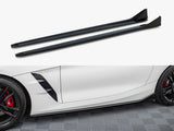 Side Skirts Diffusers compatible with BMW Z4 M40i / M-Pack G29 Facelift