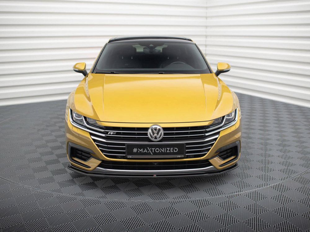 Front Splitter V.1 compatible with Volkswagen Arteon R-Line Sedan / Shooting Brake Mk1