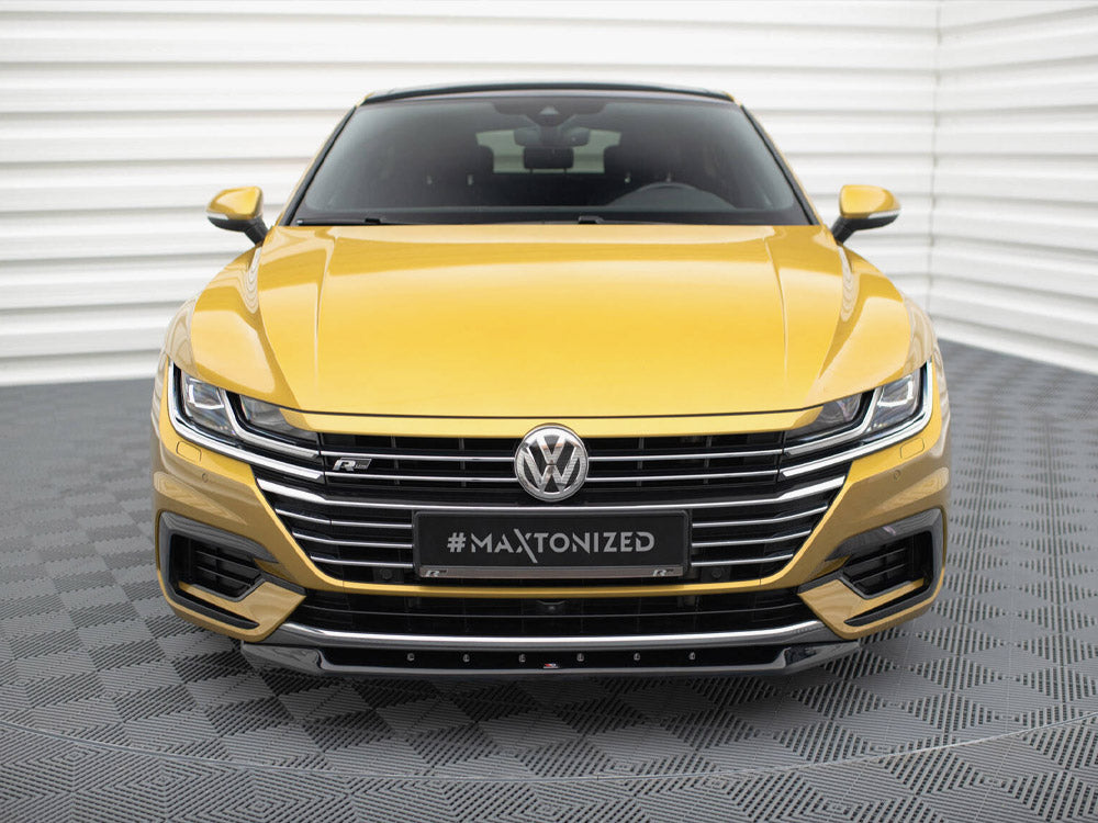 Front Splitter V.2 compatible with Volkswagen Arteon R-Line Sedan / Shooting Brake Mk1