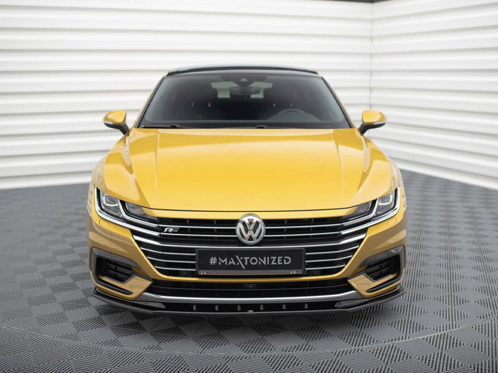 Front Splitter V.3 compatible with Volkswagen Arteon R-Line Sedan / Shooting Brake Mk1