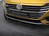 Front Splitter V.3 compatible with Volkswagen Arteon R-Line Sedan / Shooting Brake Mk1