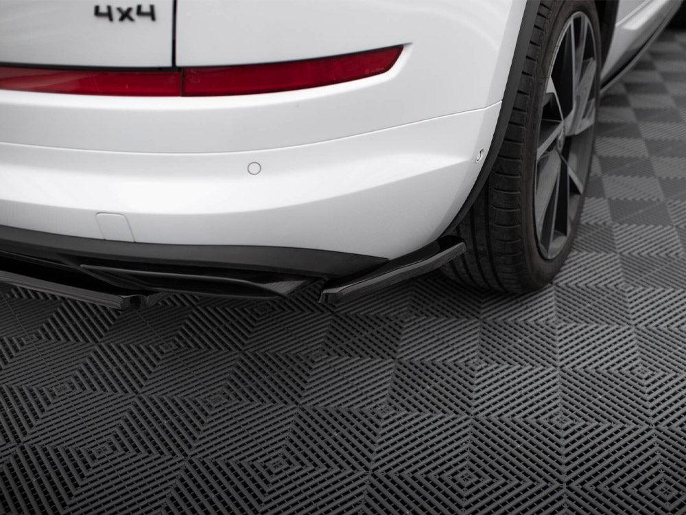 Rear Side Splitters compatible with Skoda Kodiaq Mk1 Sportline (Version with mudflaps)