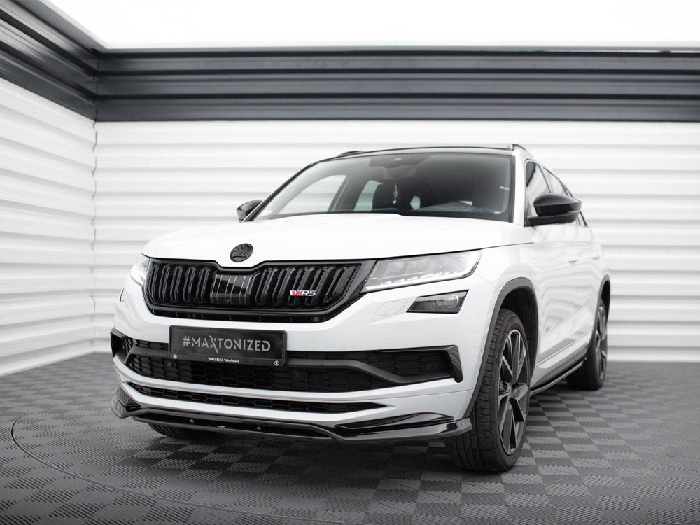 Front Splitter compatible with Skoda Kodiaq Mk1 Sportline / RS
