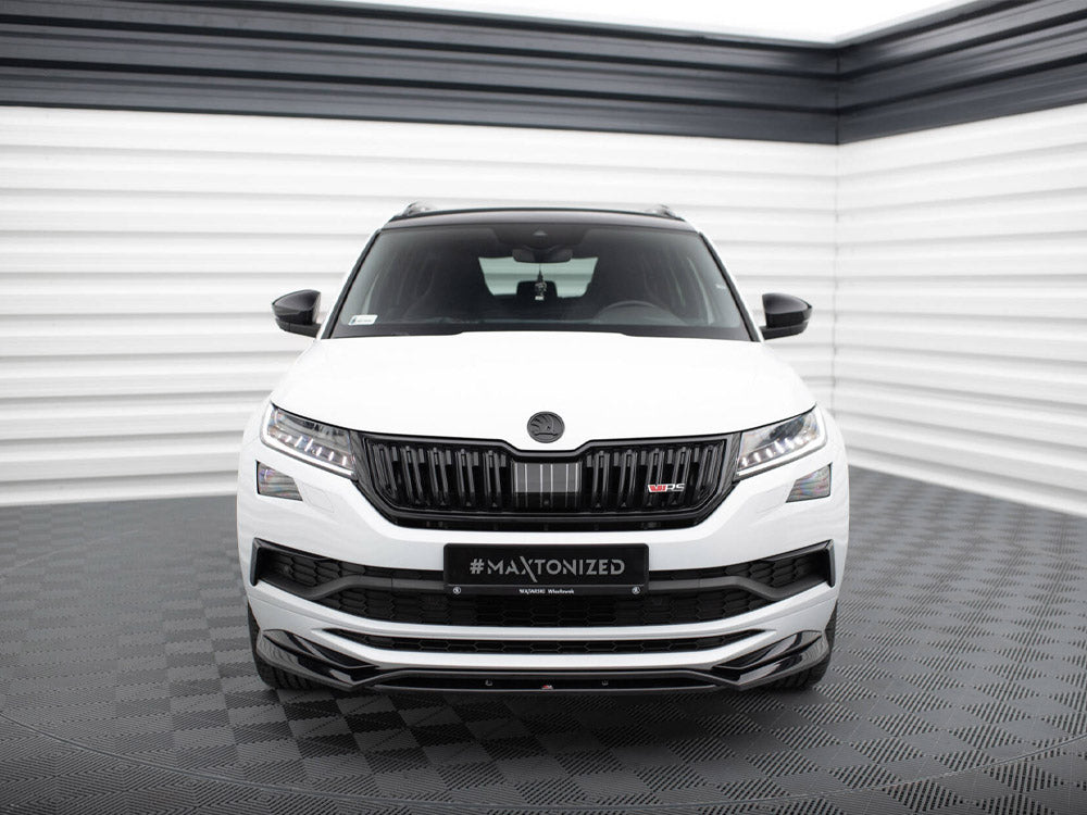 Front Splitter compatible with Skoda Kodiaq Mk1 Sportline / RS