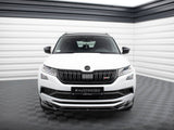 Front Splitter compatible with Skoda Kodiaq Mk1 Sportline / RS