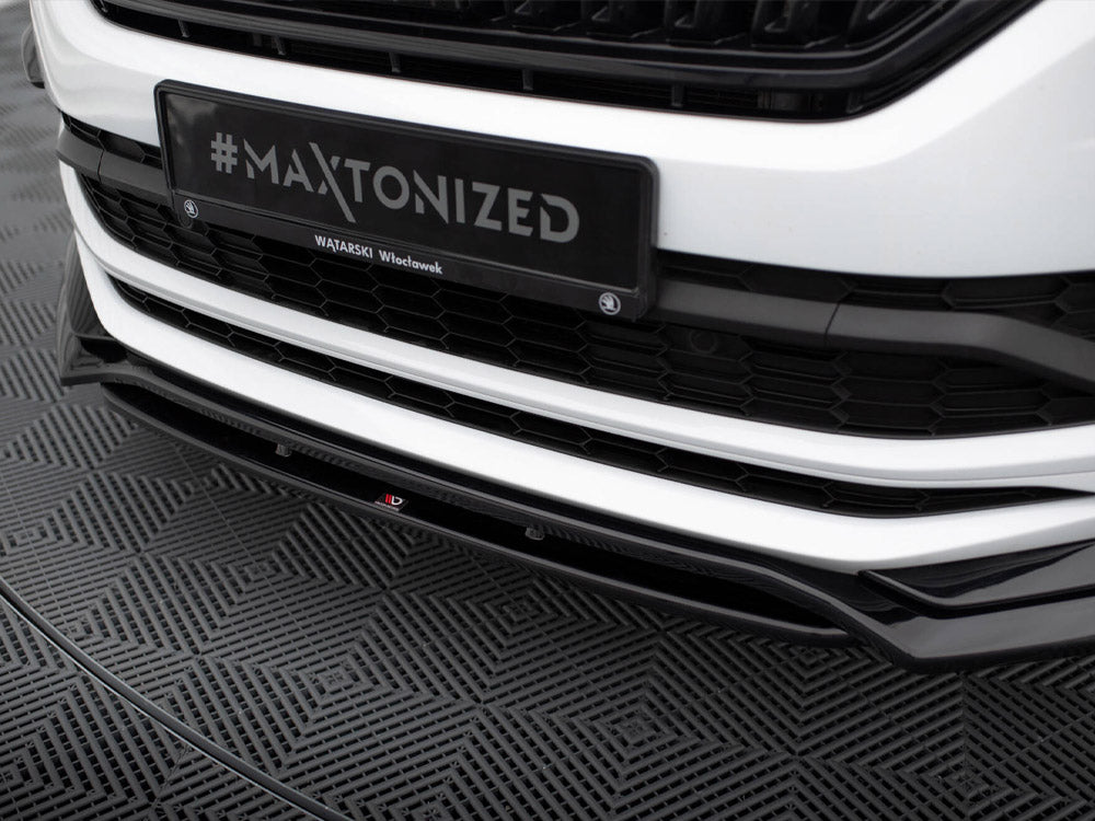 Front Splitter compatible with Skoda Kodiaq Mk1 Sportline / RS