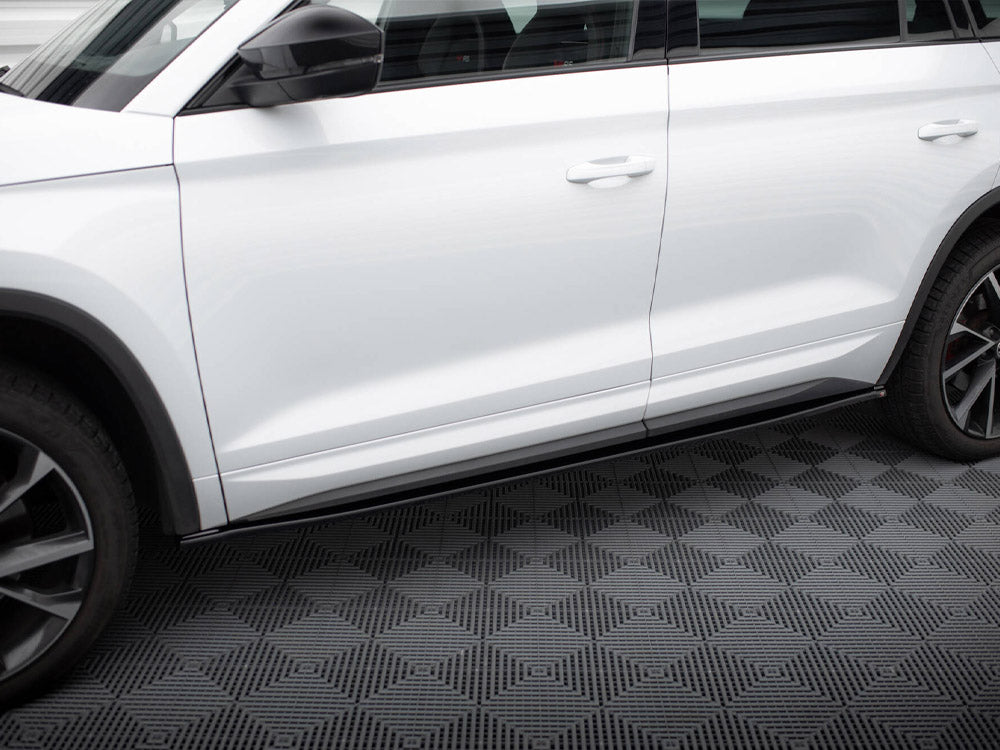 Side Skirts Diffusers compatible with Skoda Kodiaq Mk1 Sportline / RS