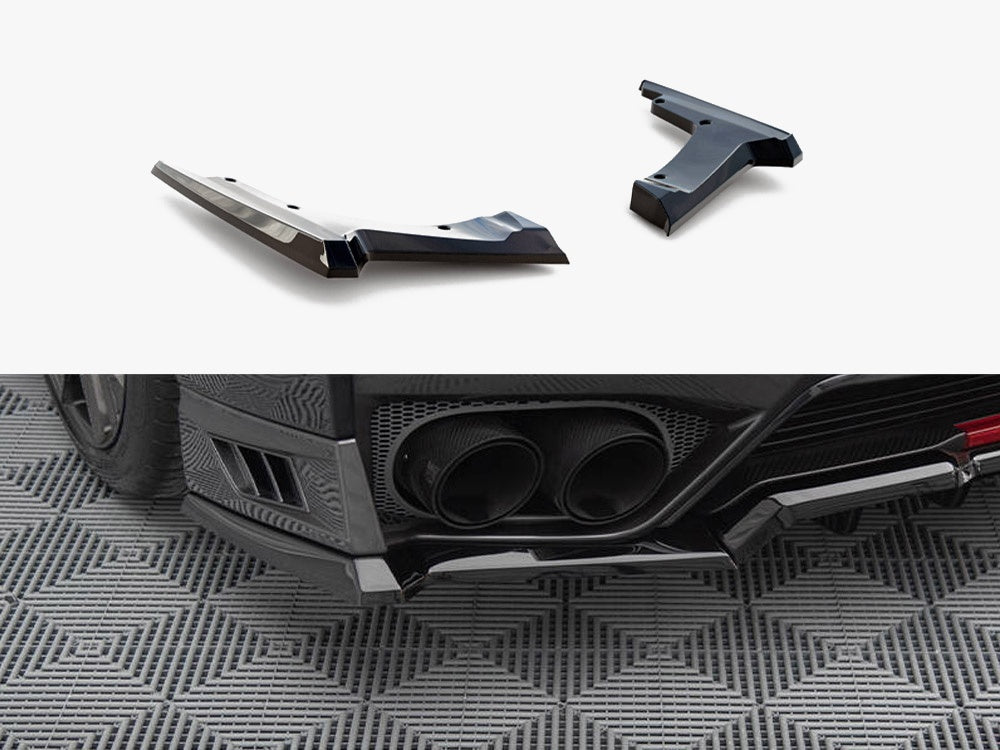 Rear Side Splitters compatible with Nissan GT-R R35 Facelift