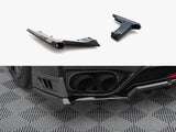 Rear Side Splitters compatible with Nissan GT-R R35 Facelift
