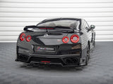 Rear Side Splitters compatible with Nissan GT-R R35 Facelift