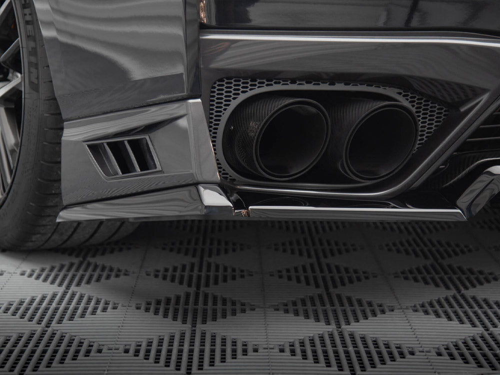 Rear Side Splitters compatible with Nissan GT-R R35 Facelift