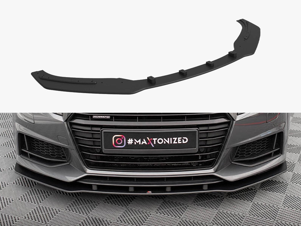 Street PRO Front Splitter compatible with Audi TT S / S Line 8S