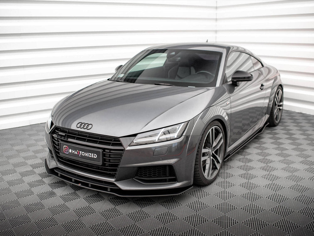 Street PRO Front Splitter compatible with Audi TT S / S Line 8S