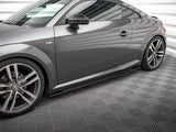 Street PRO Side Skirts Diffusers compatible with Audi TT S / S Line 8S