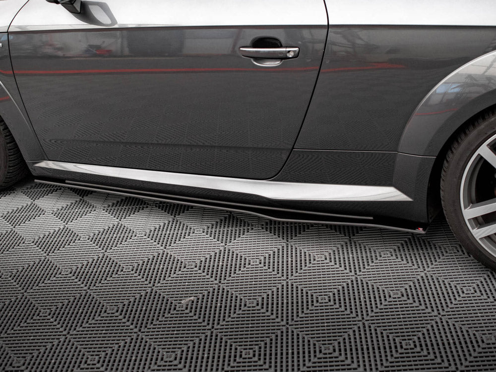 Street PRO Side Skirts Diffusers compatible with Audi TT S / S Line 8S