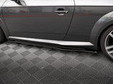 Street PRO Side Skirts Diffusers compatible with Audi TT S / S Line 8S