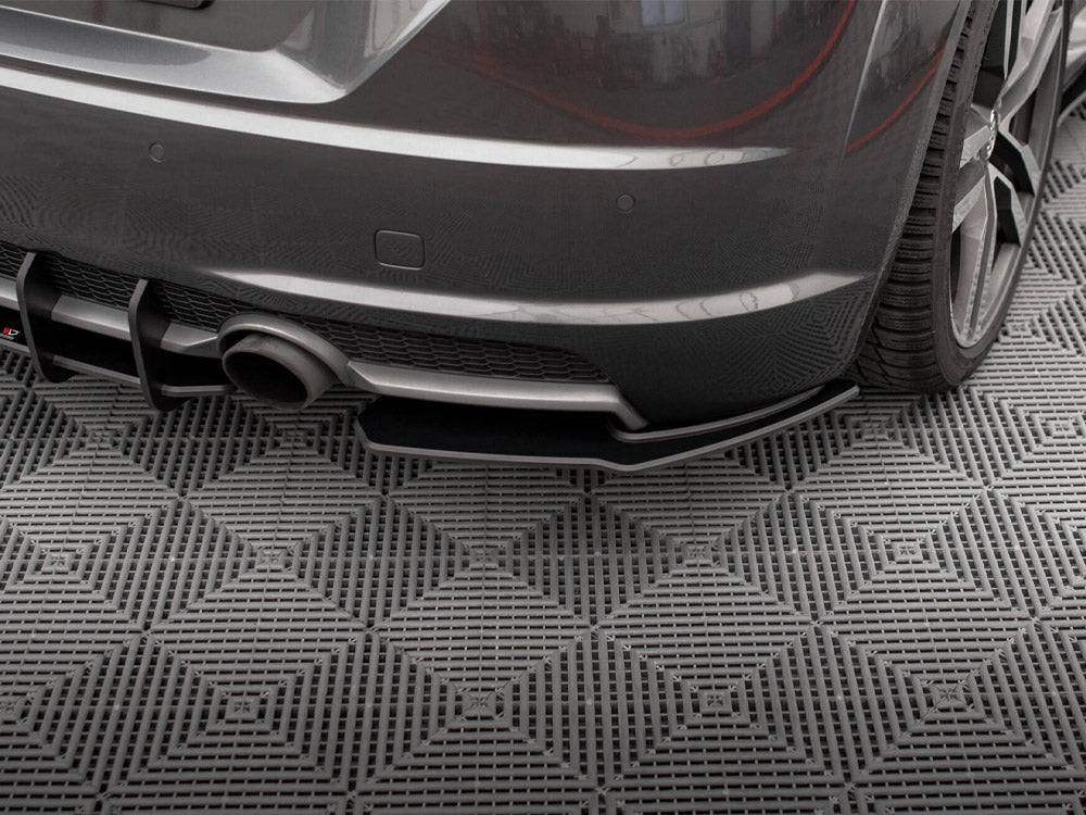 Street Pro Rear Side Splitters compatible with Audi TT S Line 8S