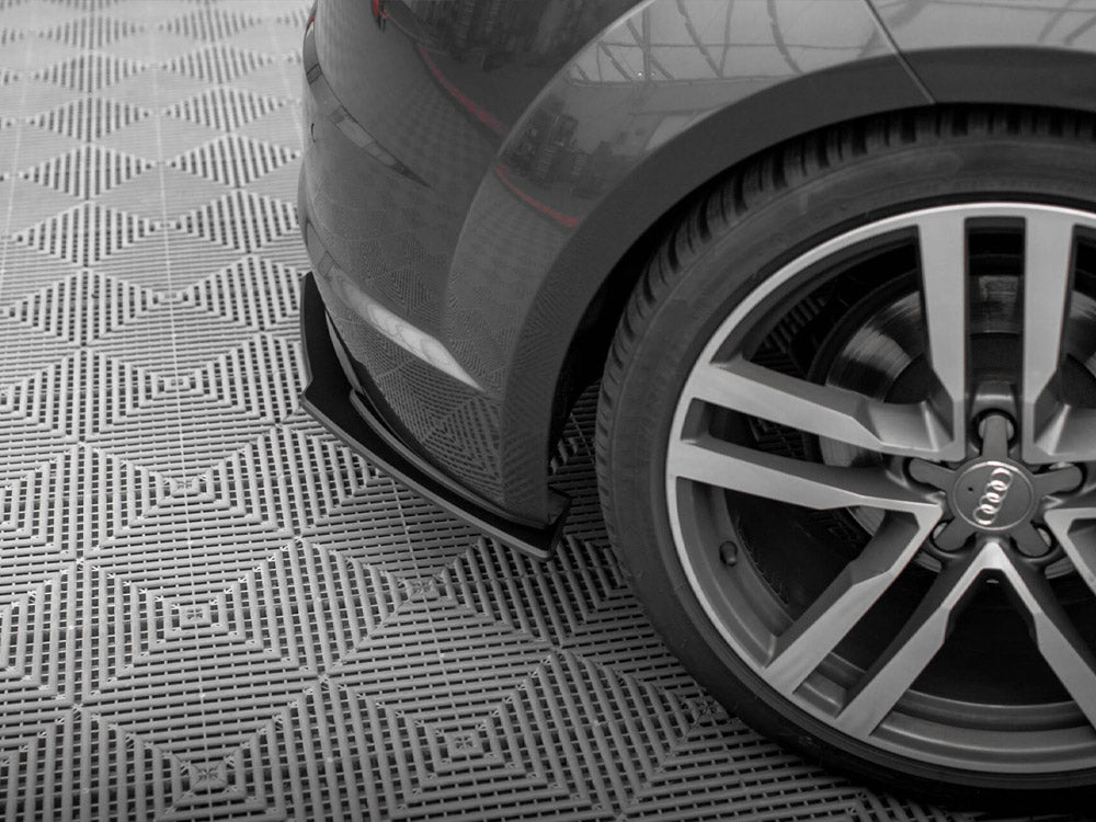 Street Pro Rear Side Splitters compatible with Audi TT S Line 8S