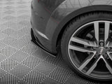 Street Pro Rear Side Splitters compatible with Audi TT S Line 8S