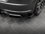 Street Pro Rear Side Splitters + Flaps compatible with Audi TT S Line 8S